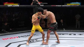 Bruce Lee vs Jeremy Stephens UFC 4 Fight (Vale Tudo)