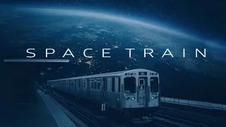 SPACE TRAIN - Dark Space Ambient Music | Deep Sci Fi Soundscape