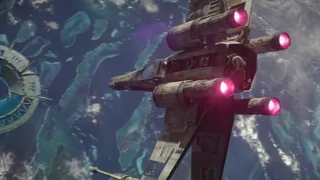 Rogue One: A Star Wars Story (2016) - Rebel Fleet Arrives