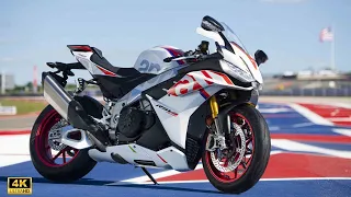 Aprilia RSV4 Factory Speed White | Limited Edition in action