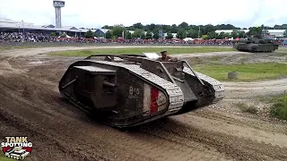 Mark IV The First World War Tank - Tankfest 2016
