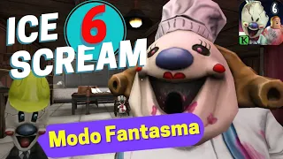 Ice scream 6: Gameplay Completa - Tutorial Passo a Passo - Modo Fantasma