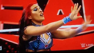 Zelina Vega vs Doudrop. WWE Monday Night RAW Season Premiere. 10-25-2021