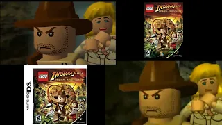 LEGO Indiana Jones Console vs Nintendo DS Cutscenes