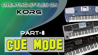 Use of Cue mode | Korg style creation tutorial (part 6)