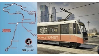 GTA V Tram Full Route (PS4)