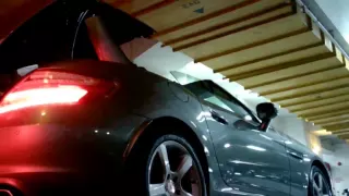 Mercedes Benz SLK 250 CGI R172 exhaust note