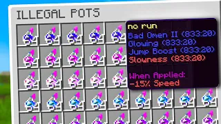 Why I'm Using Illegal Minecraft Potions On This Minecraft Smp...