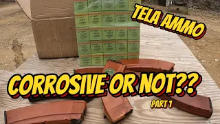 Tela Ammo - is it corrosive or not ?