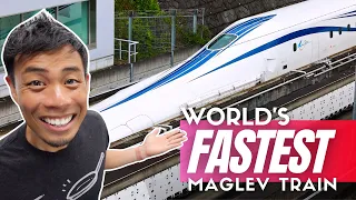 Riding the World’s Fastest Maglev Train in Japan