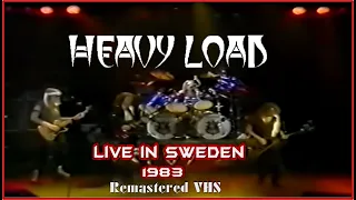 Heavy Load – Live in Sweden (1983 Full Concert) | Remastered VHS