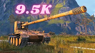 Grille 15  9.5K Damage 6 Kills World of Tanks Replays