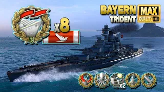 Battleship Bayern defies certain defeat - World of Warships