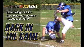 Kicking gets Bacon Academy's Sean Baldyga back in the game