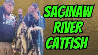 Fishing For Catfish In The Saginaw River