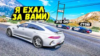 УГНАЛ AMG GT И УШЕЛ ОТ ПОЛИЦЕЙСКОЙ ПОГОНИ! БИТВА АВТОУГОНЩИКОВ В GTA 5 RP BURTON