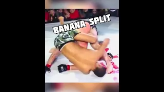 MMA Fight With Bjj BANANA SPLIT Submission🔥#shorts