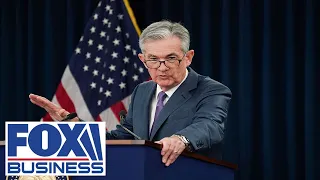 Fed Chair Jerome Powell holds a press conference following interest rate announcement