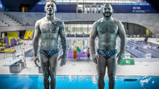 GYMNASTS TRY 'OLYMPIC DIVING'  | The next Tom Daley / Matty Lee!