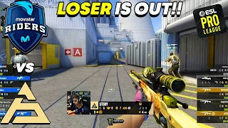 LOSER IS OUT!! - Movistar Riders vs SAW - HIGHLIGHTS - ESL Pro League | CSGO