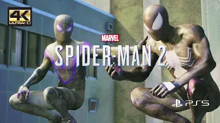 Marvel's Spider-Man 2. Pete and Miles Helping out New York. 4k60FPS