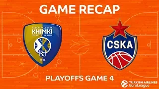 Highlights: Khimki Moscow region -  CSKA Moscow