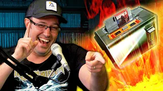 Accidentally Putting an NES Game in a REAL Toaster - Cinemassacre Podcast