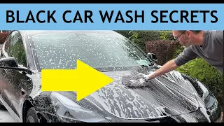 How to wash a black car WITHOUT SCRATCHING IT!