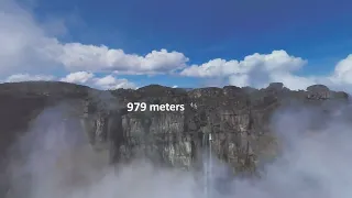 360°, Angel Falls, Venezuela  Aerial 8K video