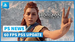 PS NEWS | Horizon Zero Dawn Free 60 FPS PS5 Update, Horizon Forbidden West Release Date