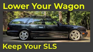 Mercedes E320 (W210): How to Lower a Benz Wagon with Self Leveling Rear Suspension