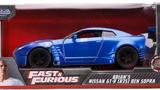 BRIAN'S NISSAN GT-R[R35] JADA TOYS 1/24 SCALE