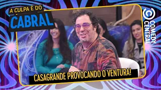 Casagrande provocou o Thiago Ventura | A Culpa É Do Cabral no Comedy Central