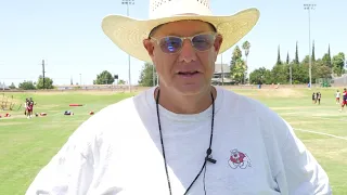 Fall Camp Practice #7: Special Teams Coordinator John Baxter