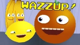 Annoying Orange - WAZZUP Video Game Style!
