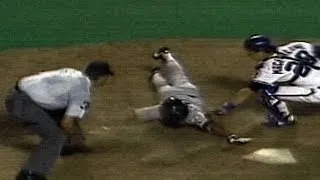 BOS@KC: Bo Jackson throws out Marty Barrett at home