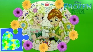 FROZEN FEVER Elsa gives Anna a gift Jigsaw Puzzle!