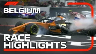 2018 Belgian Grand Prix: Race Highlights