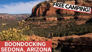 FREE boondocking in Sedona, Arizona | Full-time RV living