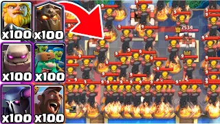 WHO CAN SURVIVE THIS INFERNO TOWER ARENA? Clash Royale Epic Battle #3