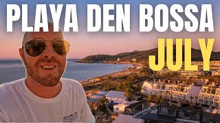 Ibiza 2023 Update Playa Den Bossa Ibiza In July