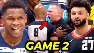 JORDAN move ni Edwards, delikado ang ginawa ni Murray sa referee| STRESS si Jokic kay Ant-Man!