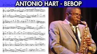Antonio Hart on "Bebop" - Live with Dizzy Gillespie (1992) - Solo Transcription for Alto Sax