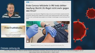 Corona positiv trotz 3. Impfung /  so klebt man sich selbst das Impfbüchlein... *Ironie*