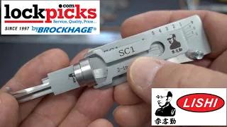 (1558) Review: Lishi SC1, SC4 and KW5 Picks