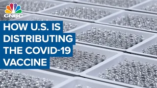 Watch how Pfizer's Covid-19 vaccine is being distributed across the U.S.