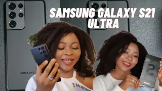 SAMSUNG S21 ULTRA UNBOXING