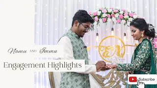 Namu and Immu Engagement Highlights | Indian Christian Wedding