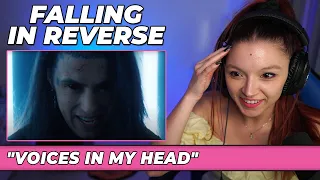 Falling In Reverse - "Voices In My Head" | First Time Reaction