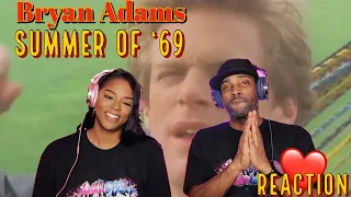 First time ever hearing Bryan Adams "Summer of 69" Reaction | Asia and BJ
